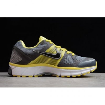 Nike Erkek Air Pegasus+28 Cool Gri / Siyah / Sarı / Koyu Gri Koşu Ayakkabısı Türkiye - FOMZ7IYT